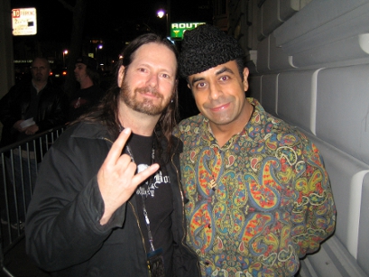 Arash w/ Gary Holt (left)